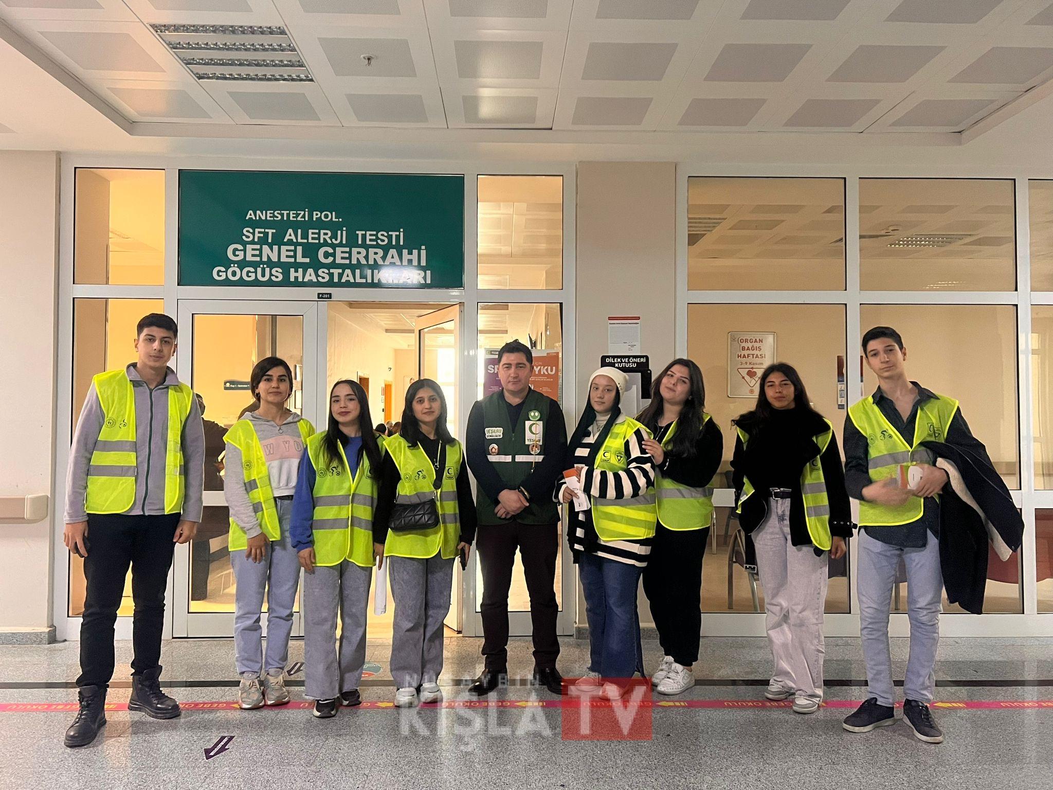 Yeşilay Nusaybin’den 9 Şubat Dünya Sigara Bırakma Günü Farkındalık Çalışması