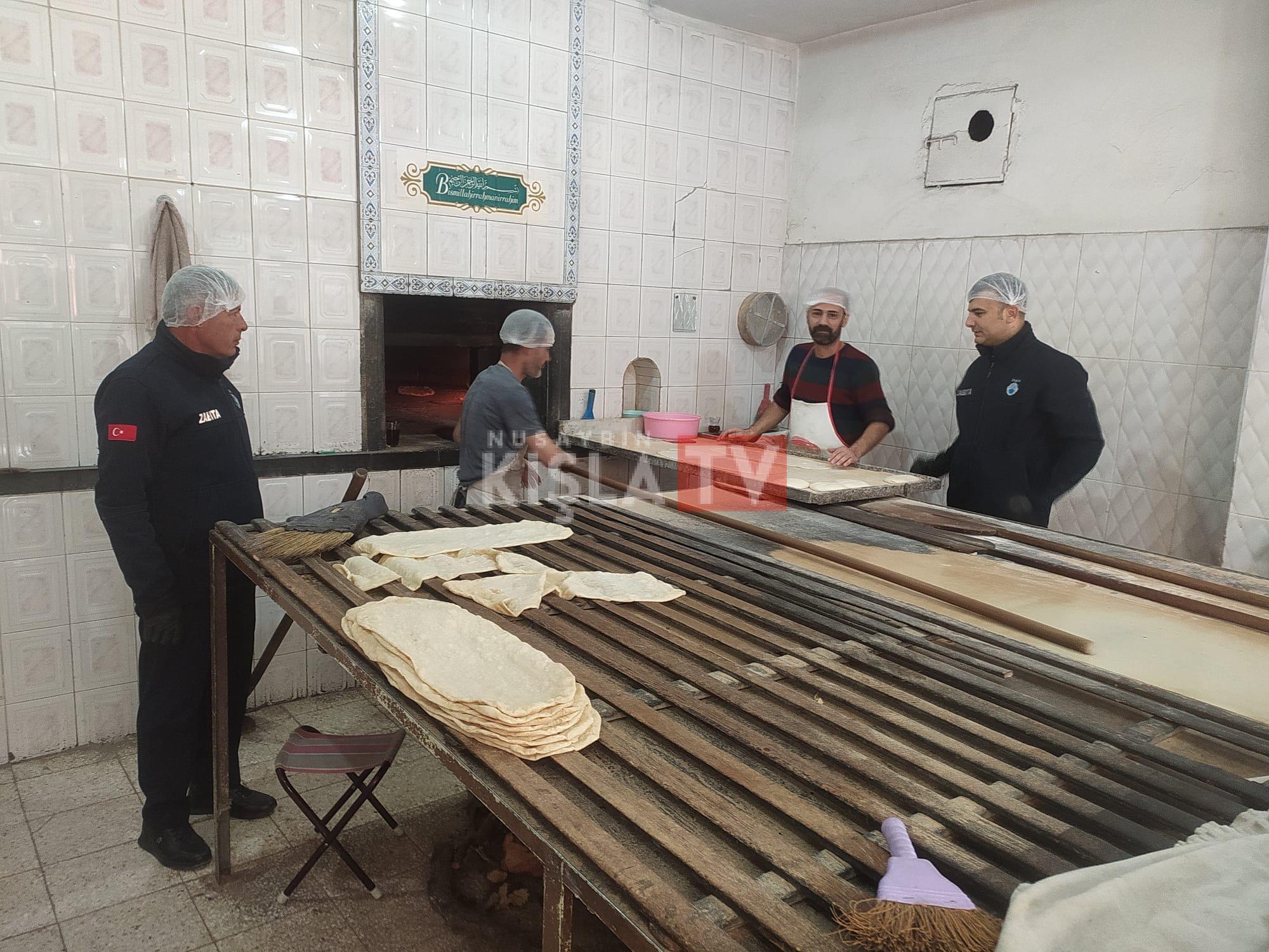 Nusaybin Zabıta Ekiplerinden Fırın Denetimi