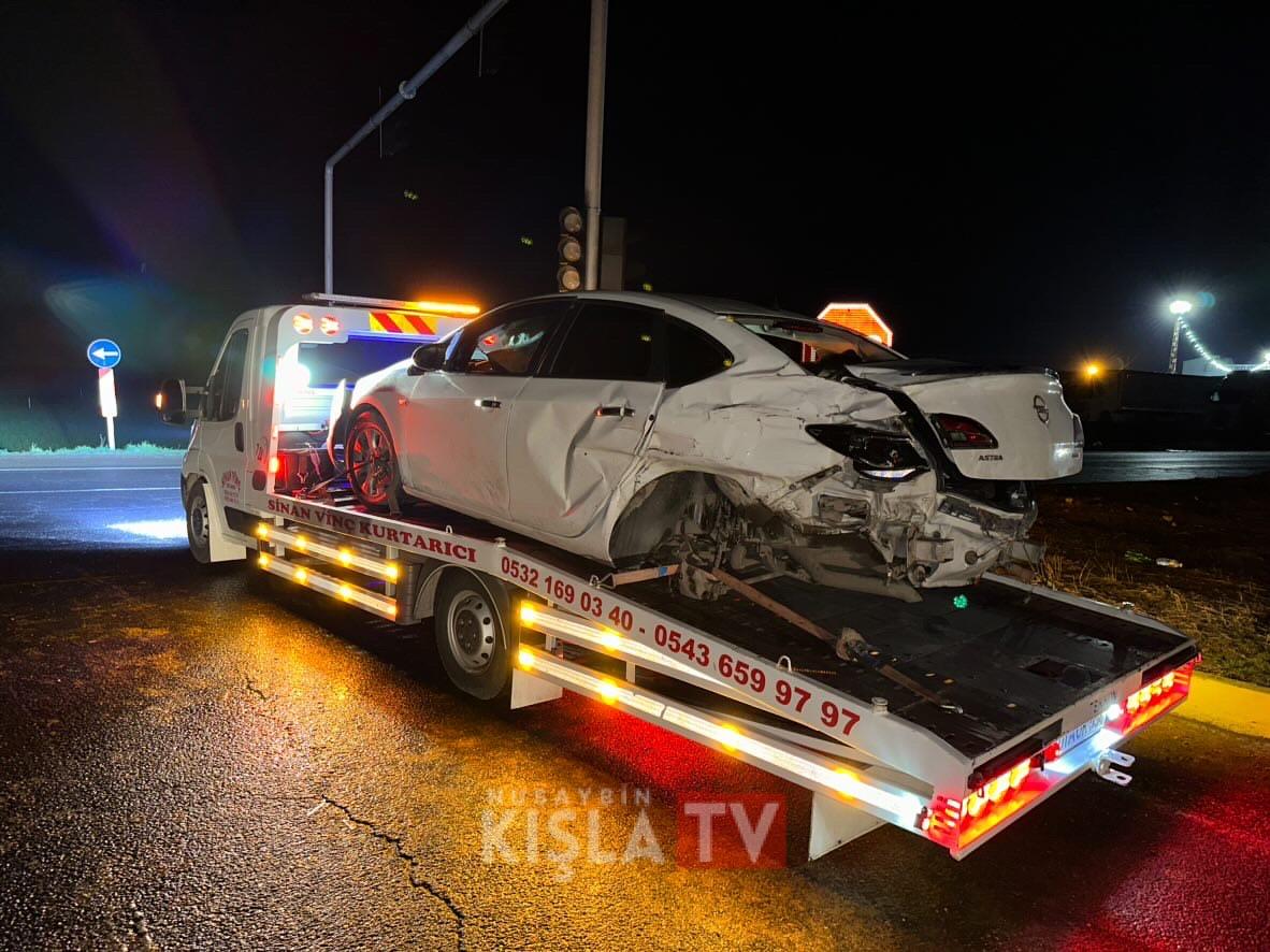 Nusaybin-Kızıltepe Yolu, Mardin Üçyol Kavşağı’nda Feci Kaza!