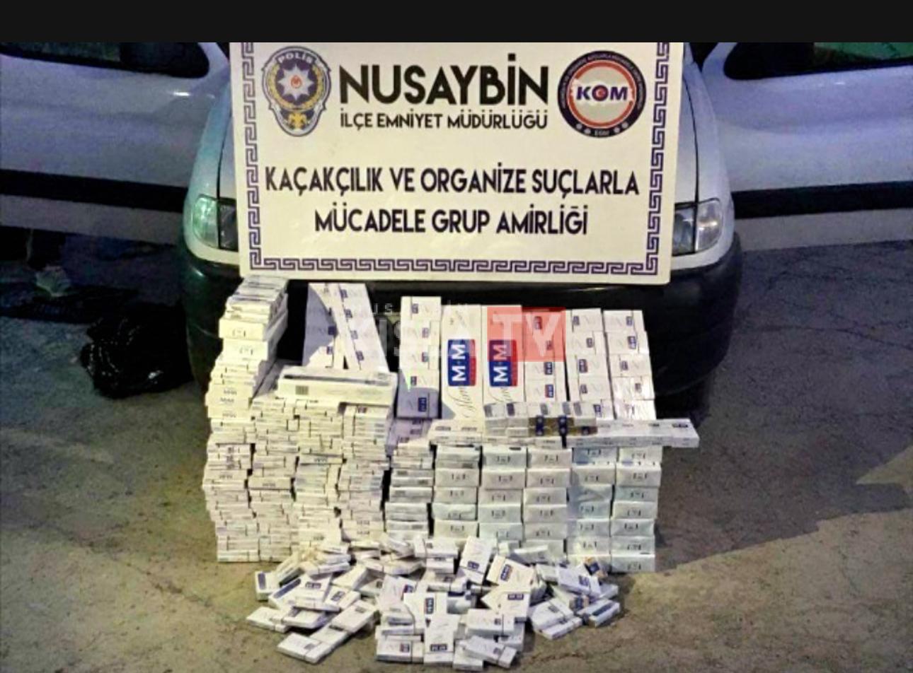 Nusaybin Emniyetinden Kaçakçılıkla Mücadele Operasyonu