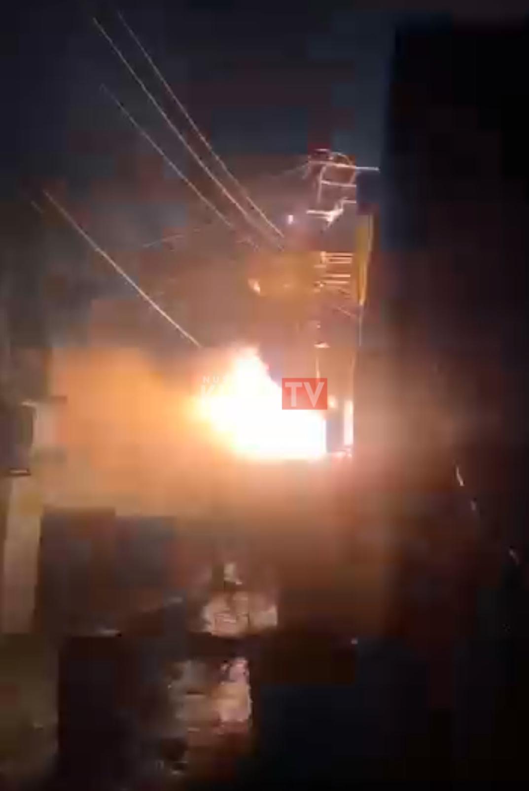 Kızıltepe Sancarlı Köyünde Trafo Yangını: Elektrik Kesintisi Civar Köyleri de Etkiledi