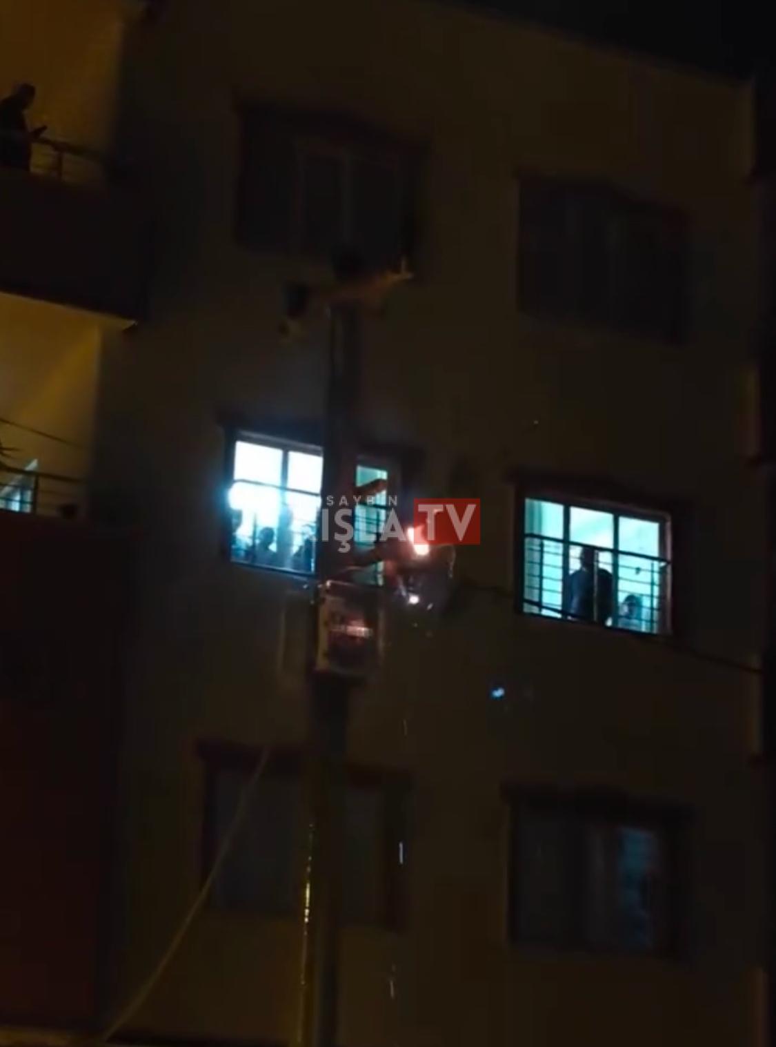 Kızıltepe’de Korkutan Elektrik Yangını