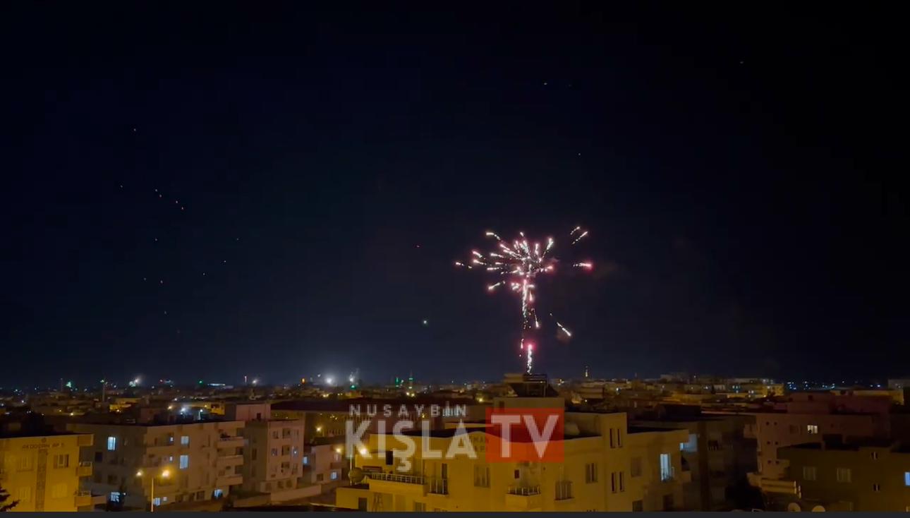 Nusaybin-Qamışlo Sınırında Yılbaşı Kutlamalarında Yorgun Mermi Tehlikesi