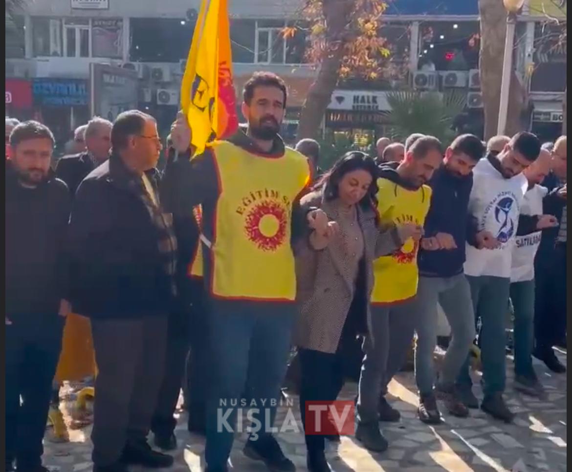 Nusaybin’de KESK’ten İş Bırakma Eylemi: 120 Kamu Emekçisi Grevde!