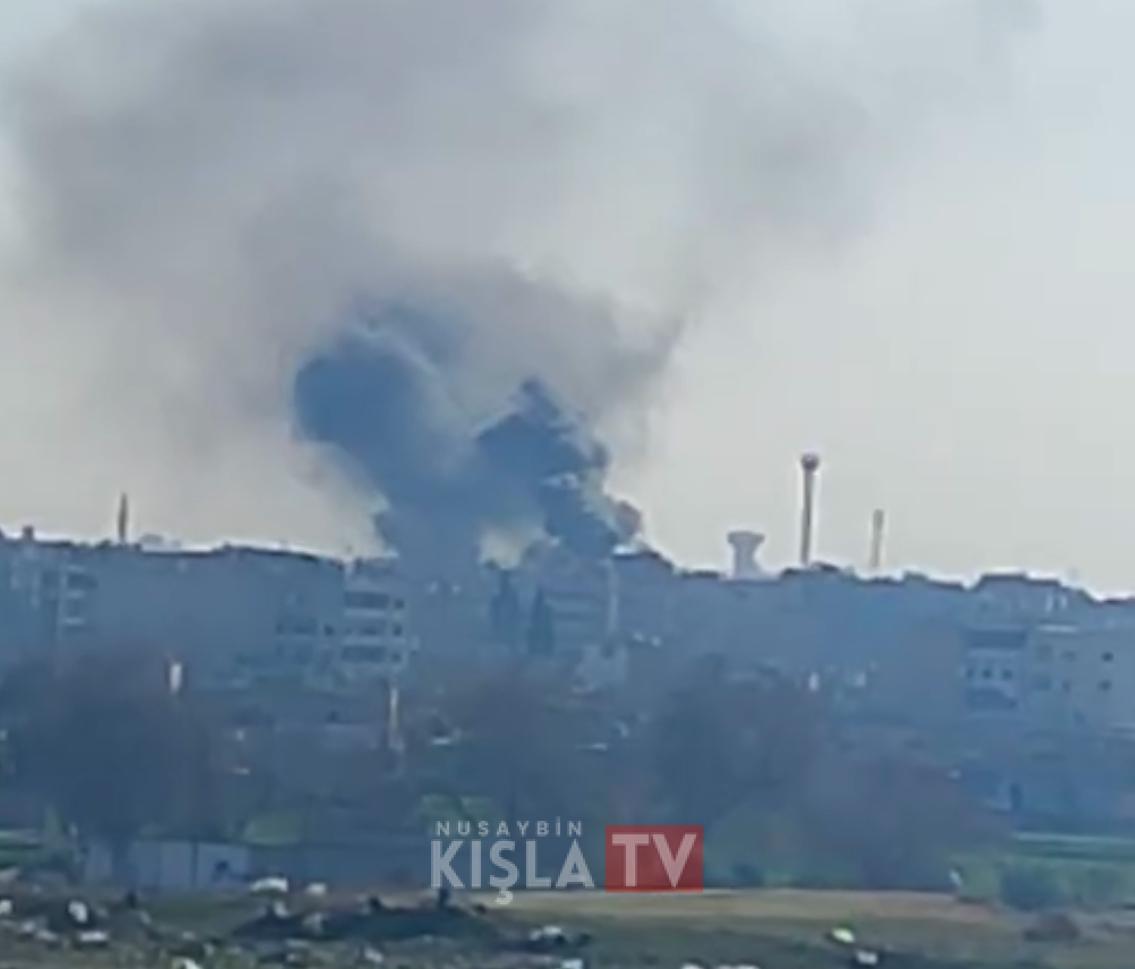 Qamışlo’da Patlama: Dumanlar Nusaybin’den Görüldü