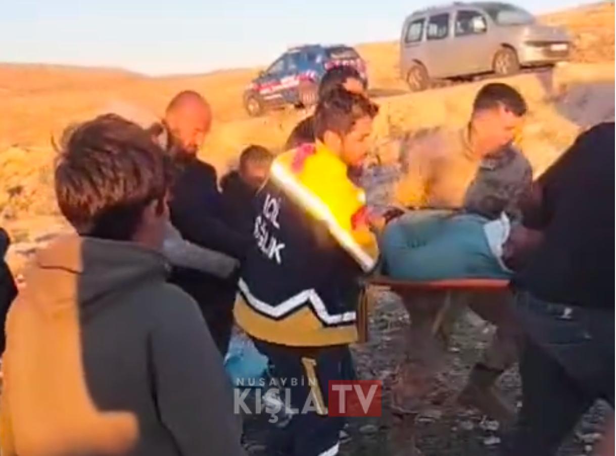 Nusaybin Dara Yolunda Feci Kaza:  1 Ölü 1 Ağır Yaralı