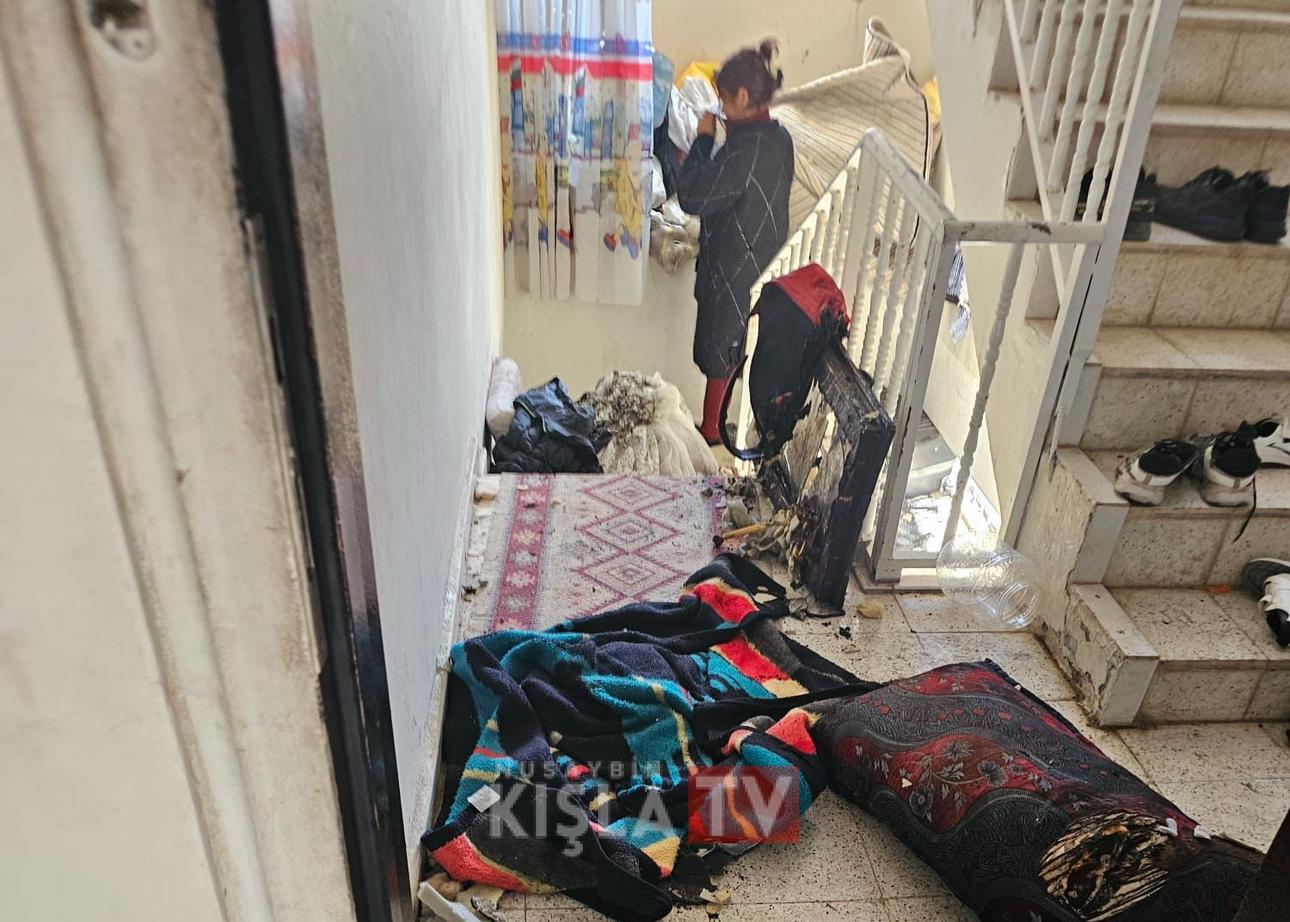 Nusaybin’de Ev Yangını: 9 Kişi Dumandan Etkilendi