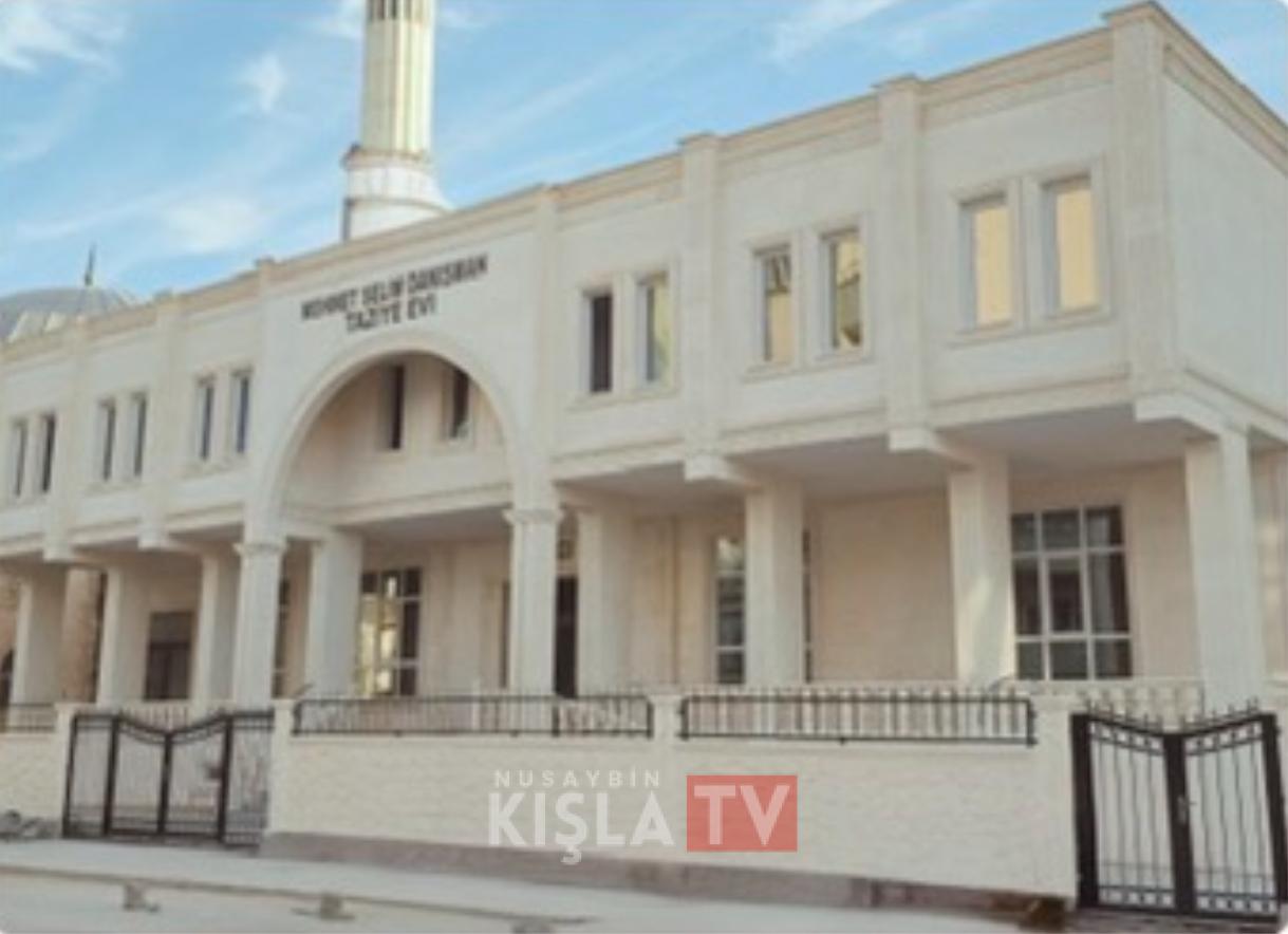 Nusaybin’de Mehmet Selim Danışman Taziye Evi Hizmete Açıldı