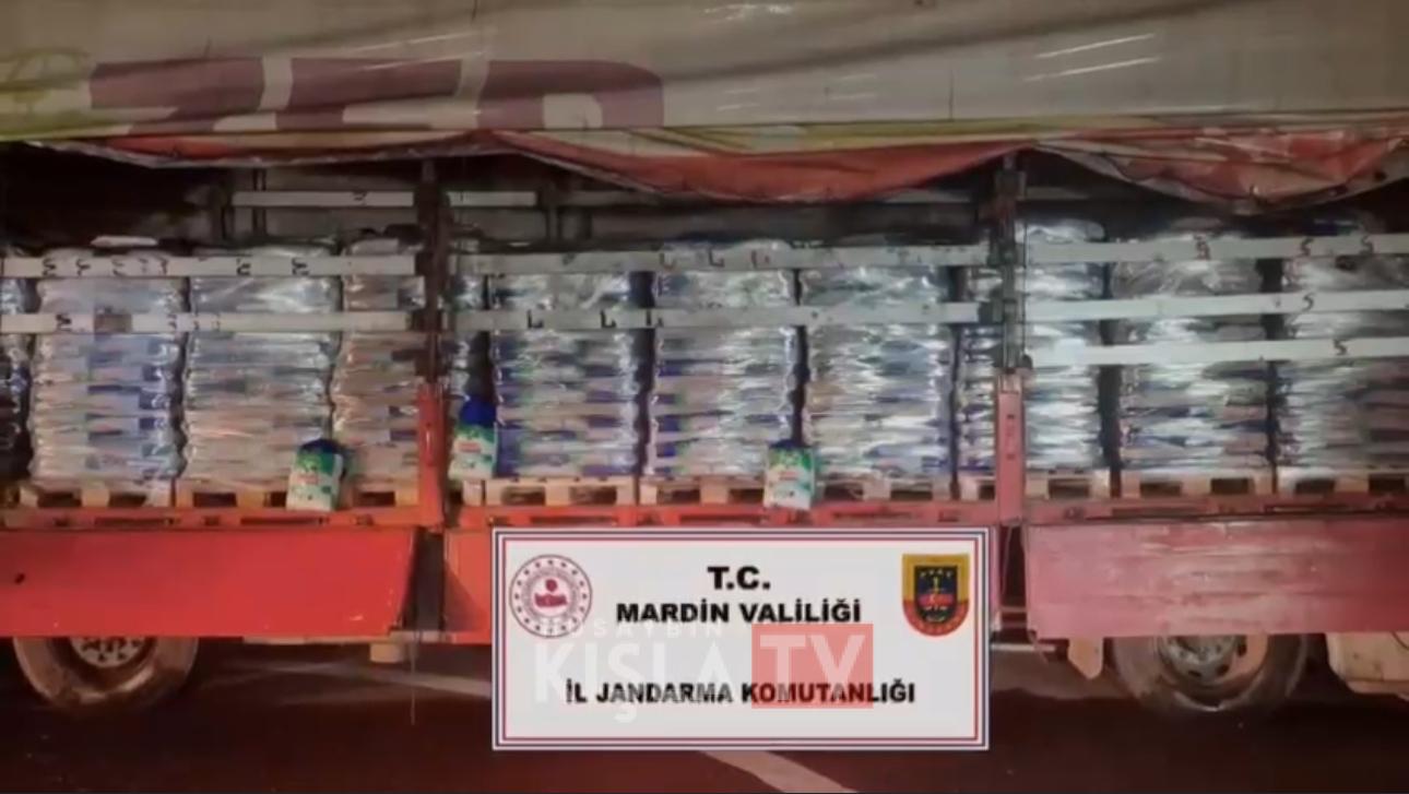 Mardin’de 25 Ton Sahte Deterjan Ele Geçirildi