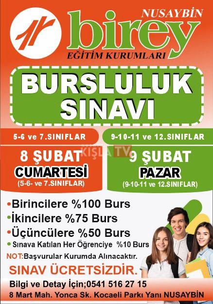 Nusaybin Birey Eğitim Kurumları’ndan Bursluluk Sınavı Fırsatı!